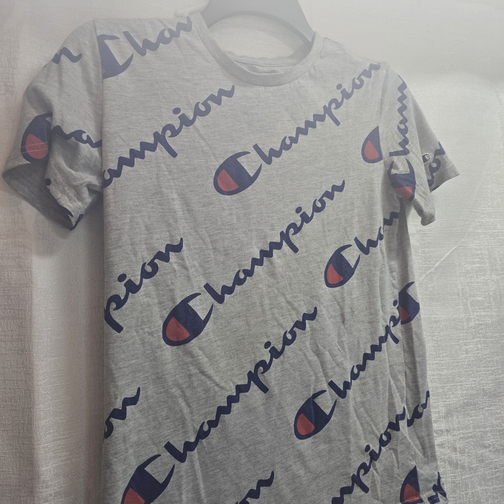 Champion Gray Logo T-Shirt